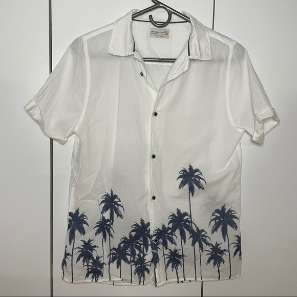 Zara Boys Beach Party Shirt - Size 11/12 - Picture 1 of 4